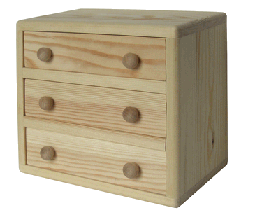 CHEST OF 3 DRAWERS