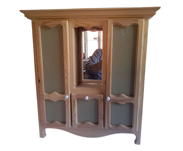 WARDROBE WITH MIRROR